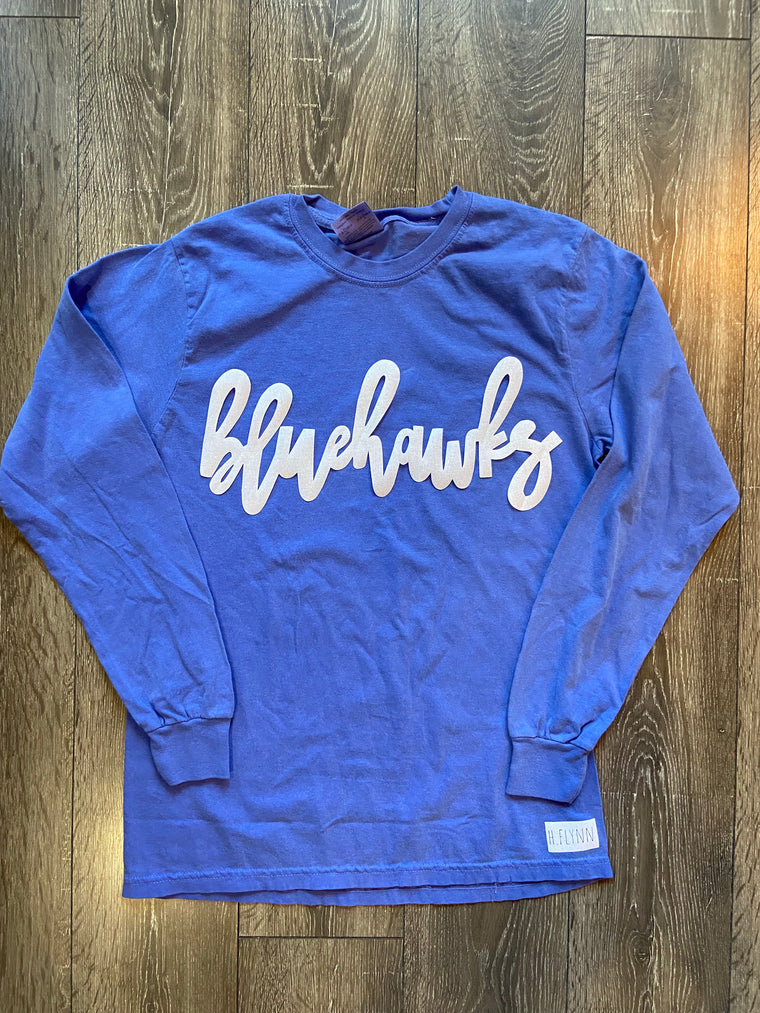 BLUEHAWKS - COMFORT COLORS LONG SLEEVE