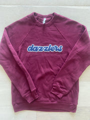 DAZZLERS - MAROON SPONGE CREW