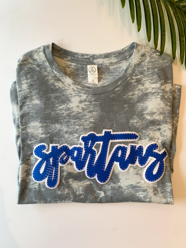 SPARTANS - GREY DYED TEE