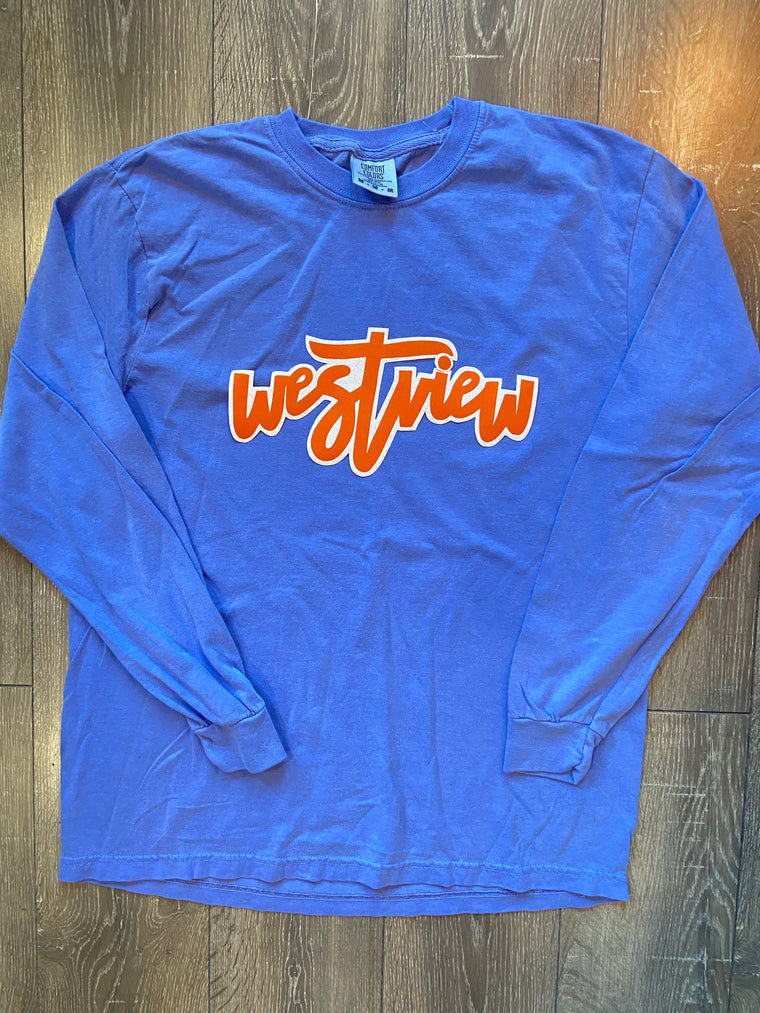 WESTVIEW - BLUE COMFORT COLORS LONG SLEEVE