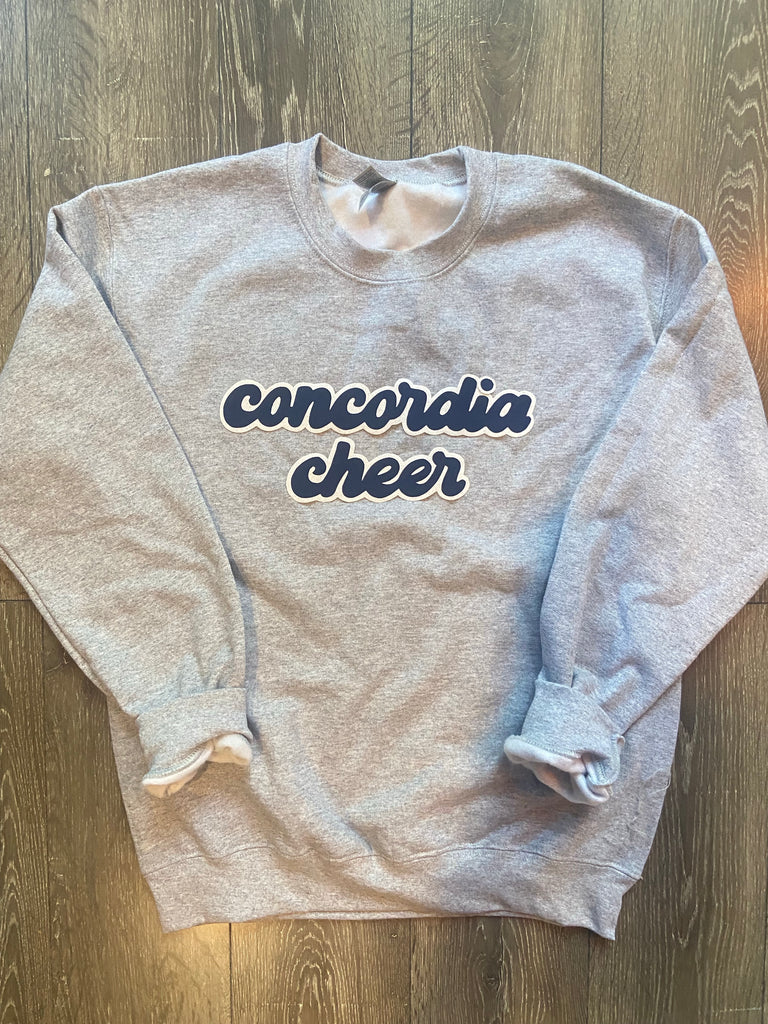 CONCORDIA CHEER - GREY GILDAN CREW