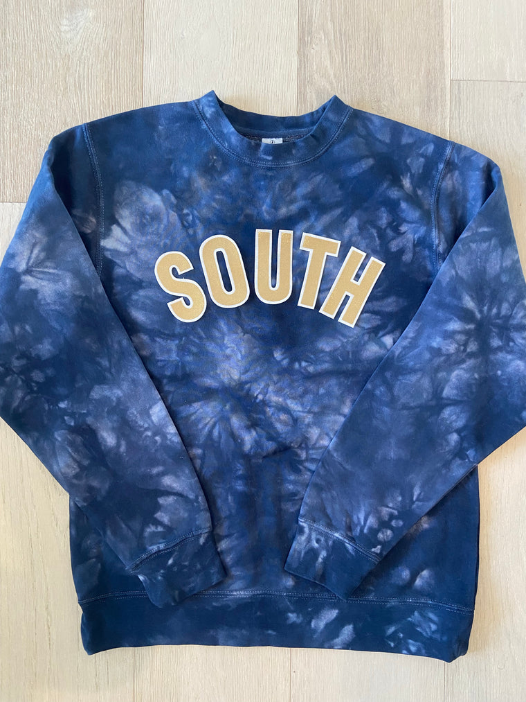SOUTH - NAVY DYED CREW