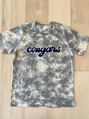 COUGARS - GREY DYED TEE