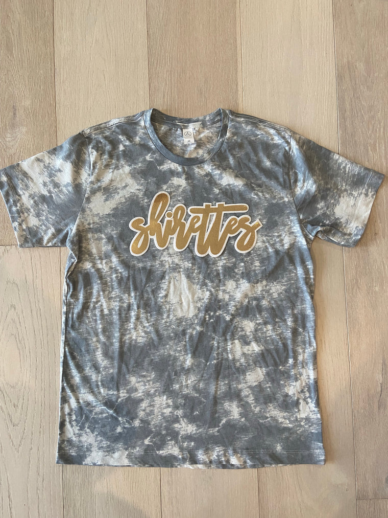 CURSIVE SHIRETTES - GREY DYED TEE