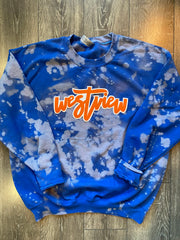 WESTVIEW - BLUE DYED CREW