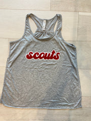 RETRO SCOUTS - GREY RACERBACK TANK