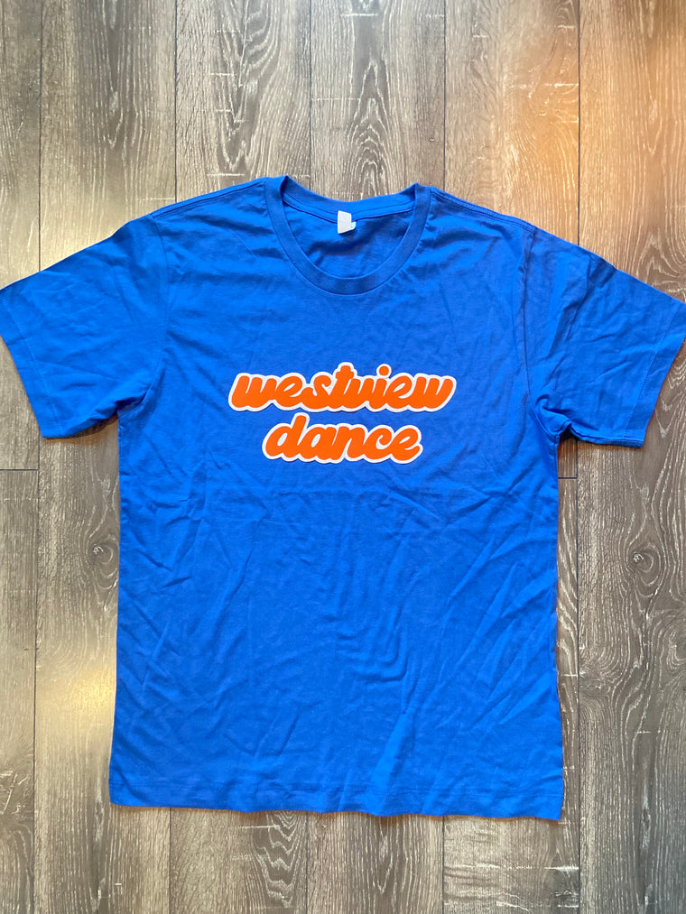 WESTVIEW DANCE - BLUE TEE