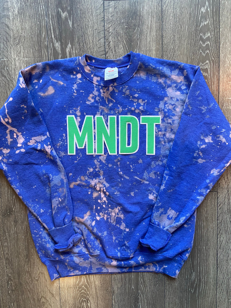 MNDT - BLUE DYED CREW