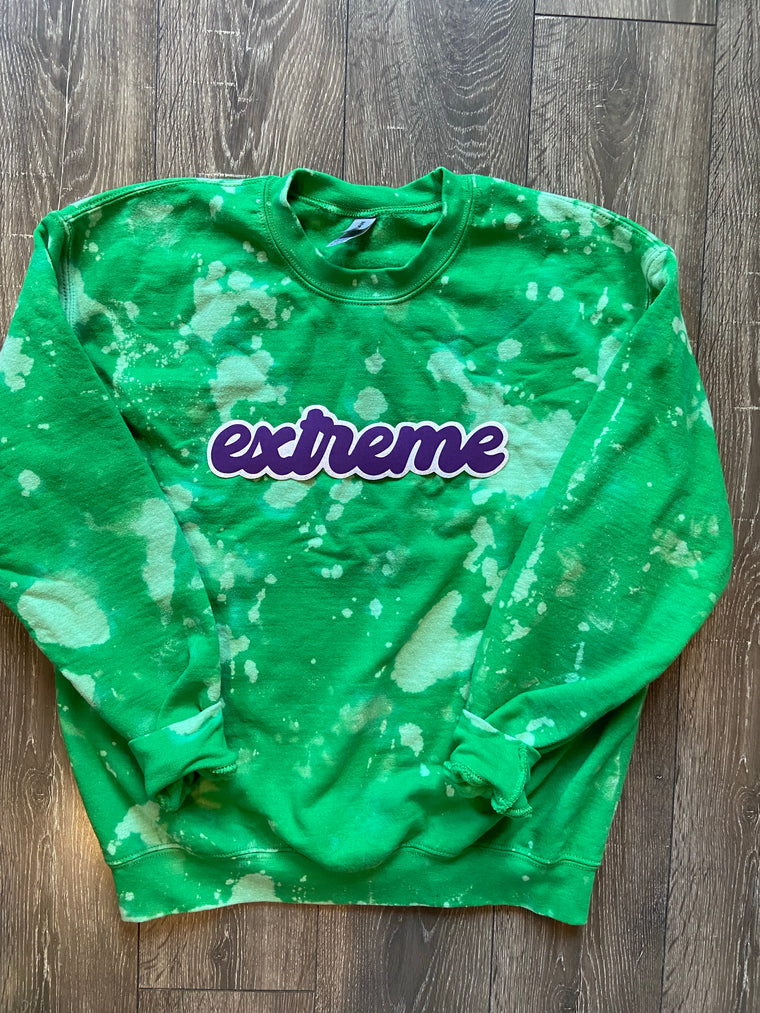 EXTREME - GREEN DYED CREW