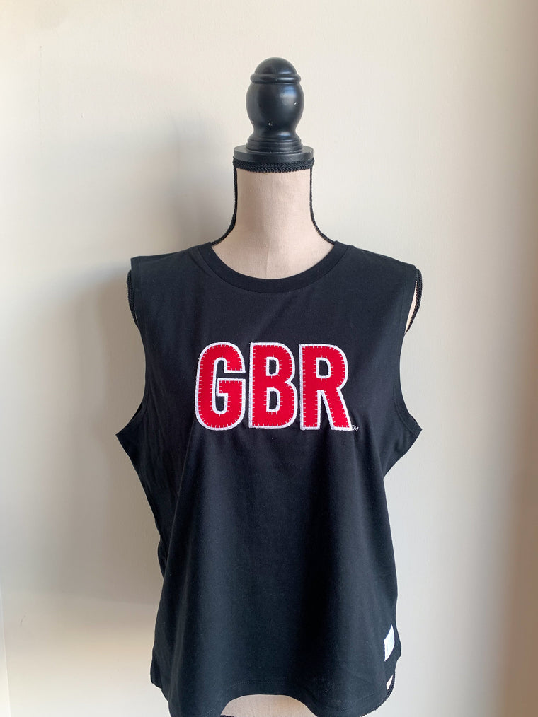 Copy of BLOCK GBR - BLACK CROP TANK