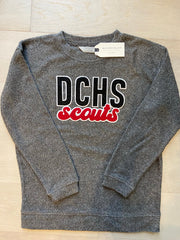 DCHS SCOUTS - GREY COZY CREW