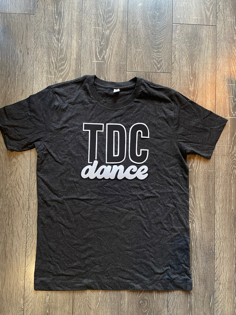 TDC DANCE - BLACK TEE (YOUTH + ADULT)