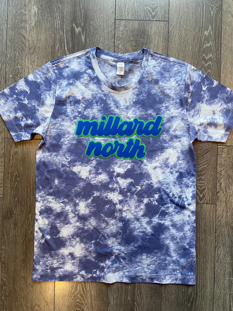 MILLARD NORTH - BLUE DYED TEE