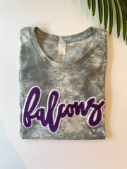 FALCONS - GREY DYED TEE