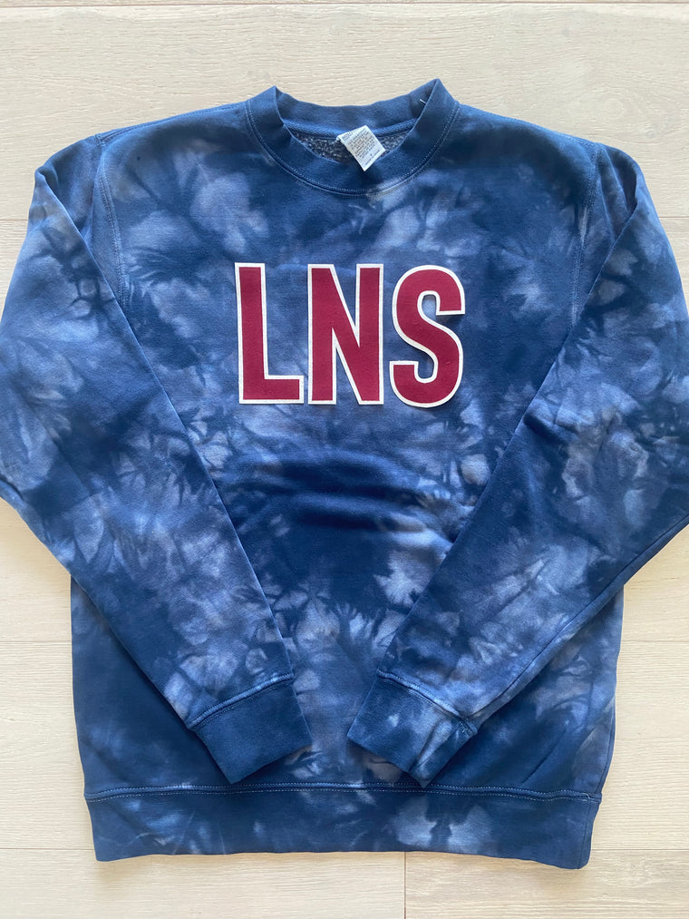LNS - NAVY DYED CREW