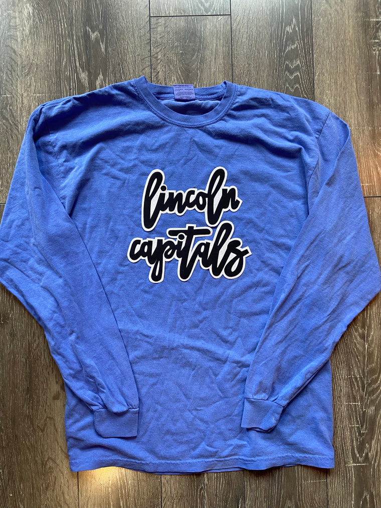 LINCOLN CAPITALS - BLUE LONG SLEEVE