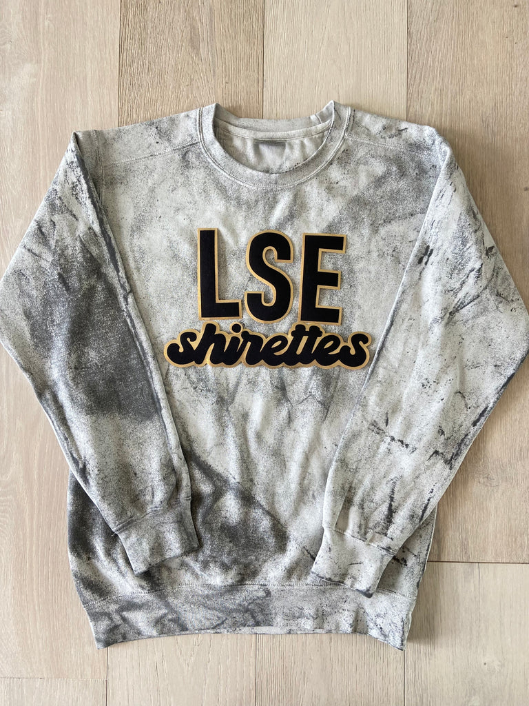 LSE SHIRETTES - GREY DYED COMFORT COLORS CREW