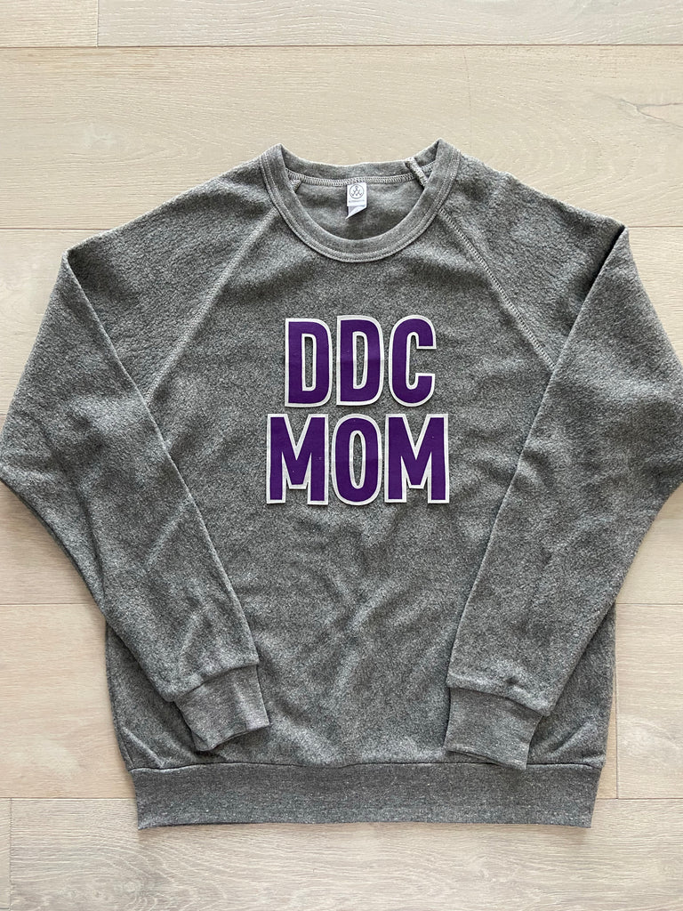 DDC MOM - GREY TEDDY CREW