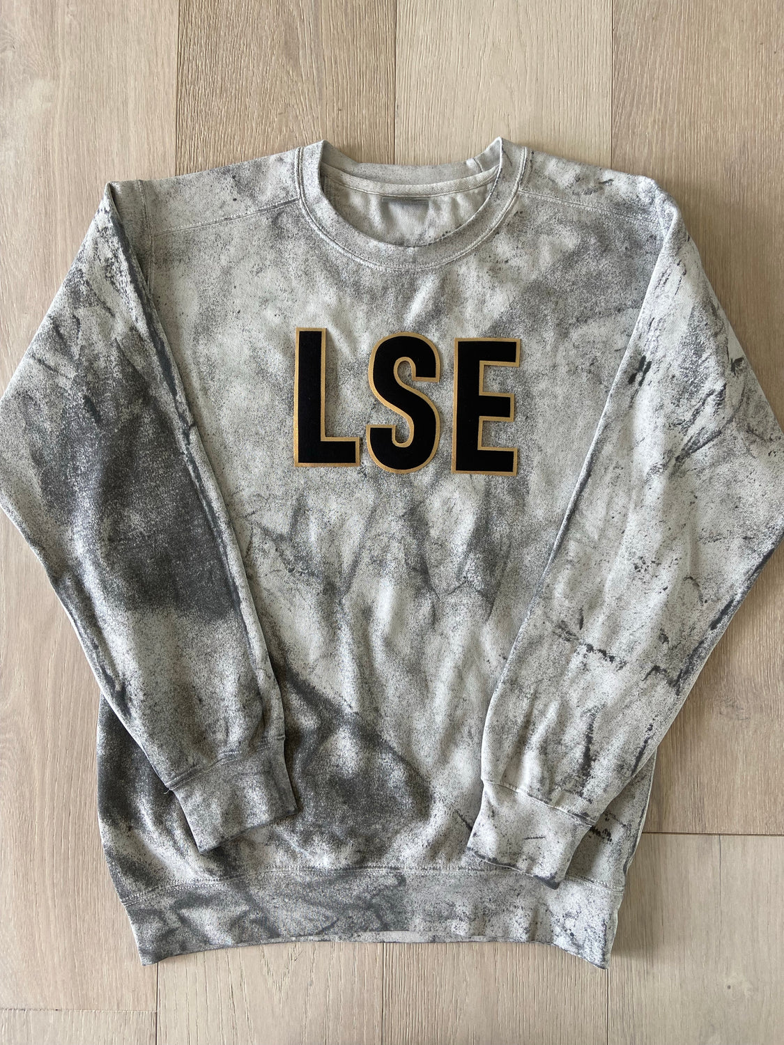 LSE - GREY DYED COMFORT COLORS CREW