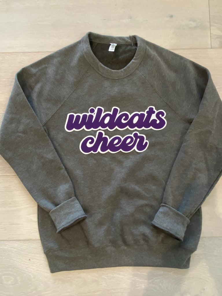 WILDCATS CHEER - GREY SPONGE CREW