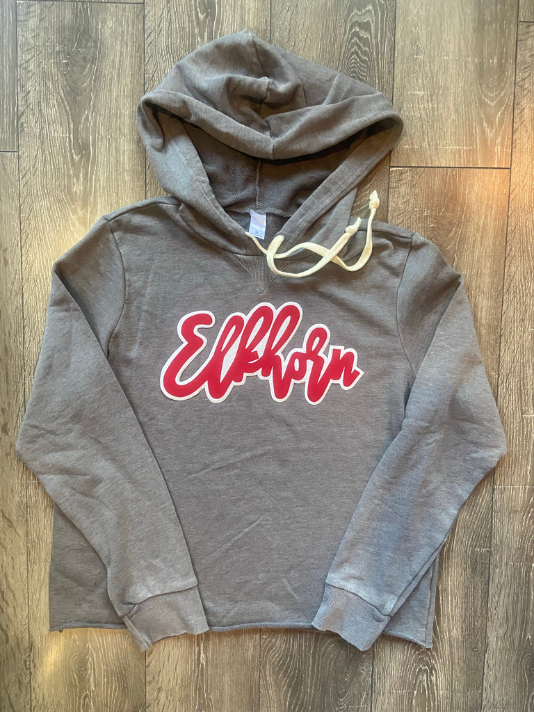 ELKHORN - GREY LIGHTWEIGHT HOODIE