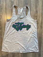 EXTREME - GREY RACERBACK TANK (YOUTH + ADULT)