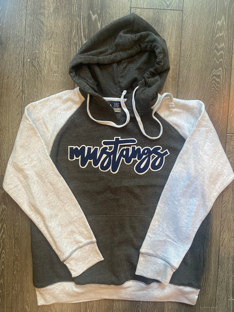 MUSTANGS - COLORBLOCK HOODIE