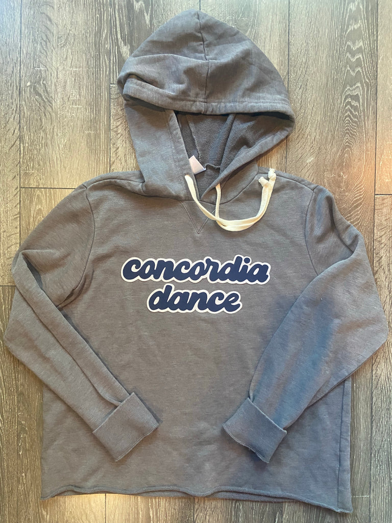 CONCORDIA DANCE - GREY LIGHTWEIGHT HOODIE