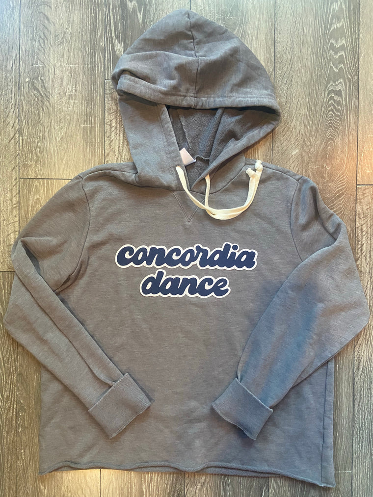 CONCORDIA DANCE - GREY LIGHTWEIGHT HOODIE