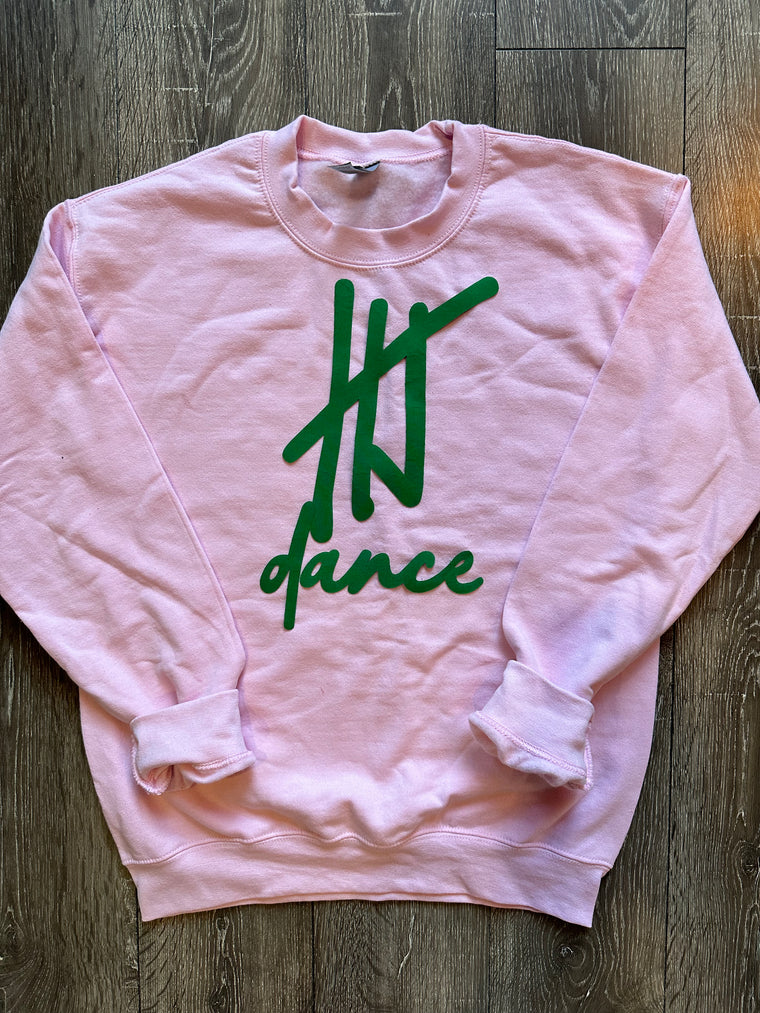 HJ DANCE - PINK CREW (TODDLER, YOUTH, ADULT)