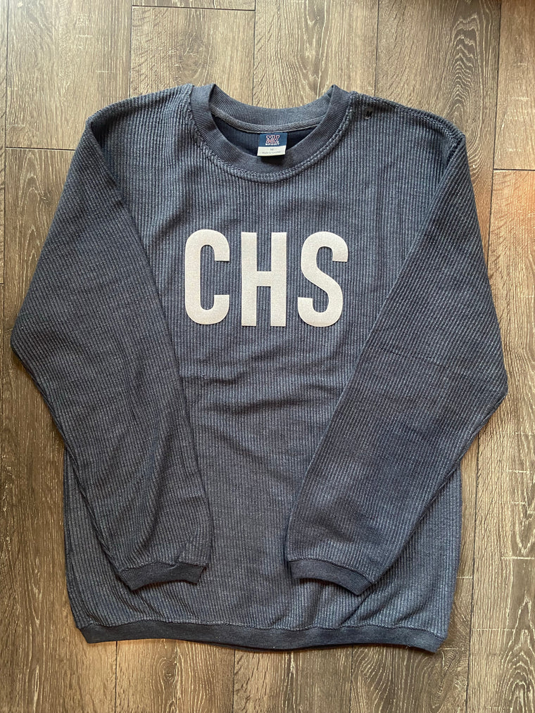 CHS - NAVY RIBBED CREW