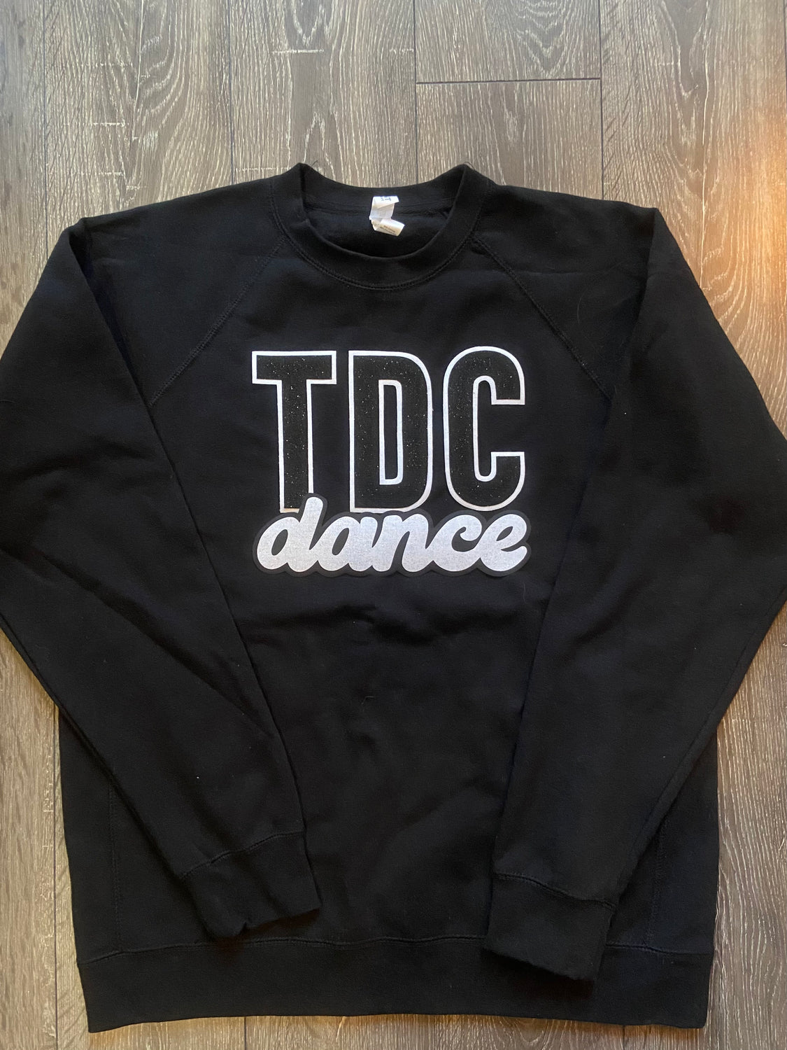 TDC DANCE - BLACK FLEECE CREW (YOUTH + ADULT)