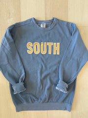 SOUTH - DENIM BLUE COMFORT COLORS CREW