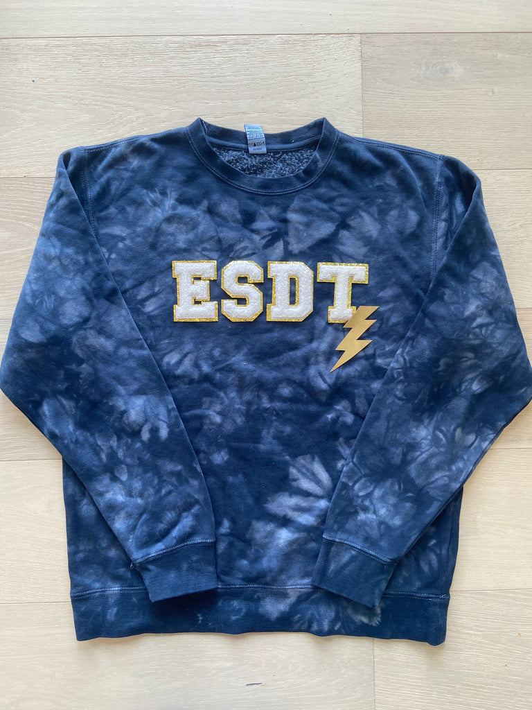 CHENILLE ESDT - NAVY DYED CREW