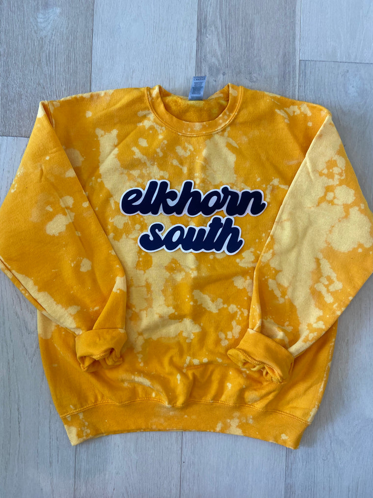 ELKHORN SOUTH - GOLD DYED CREW