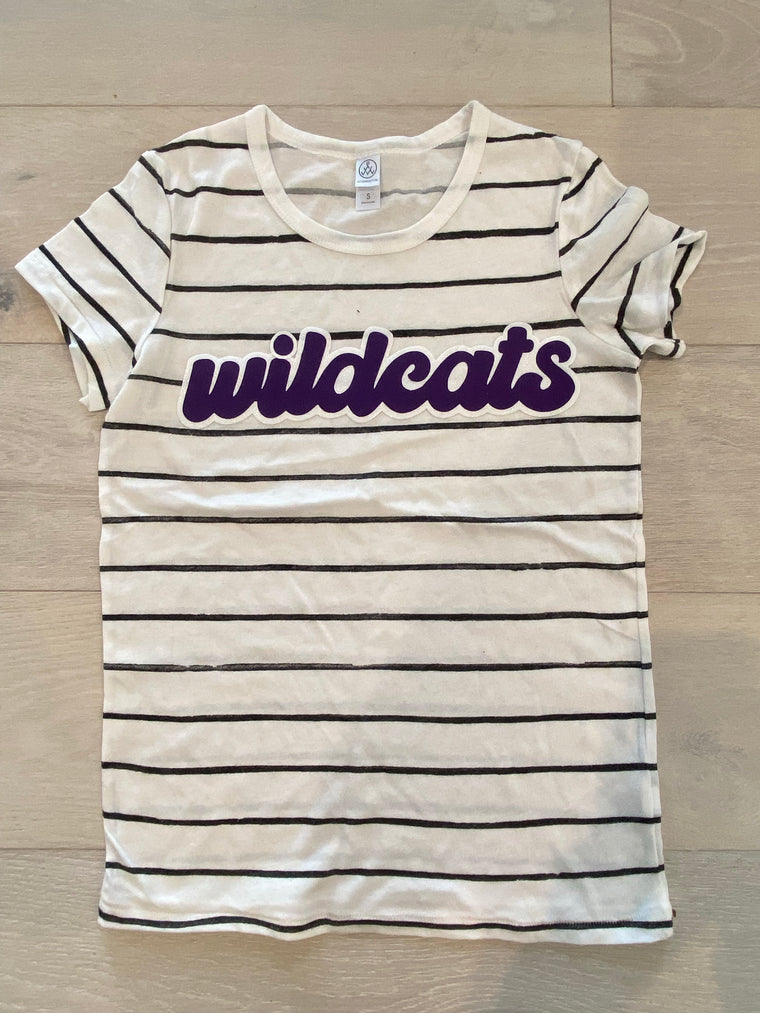 WILDCATS - STRIPE TEE