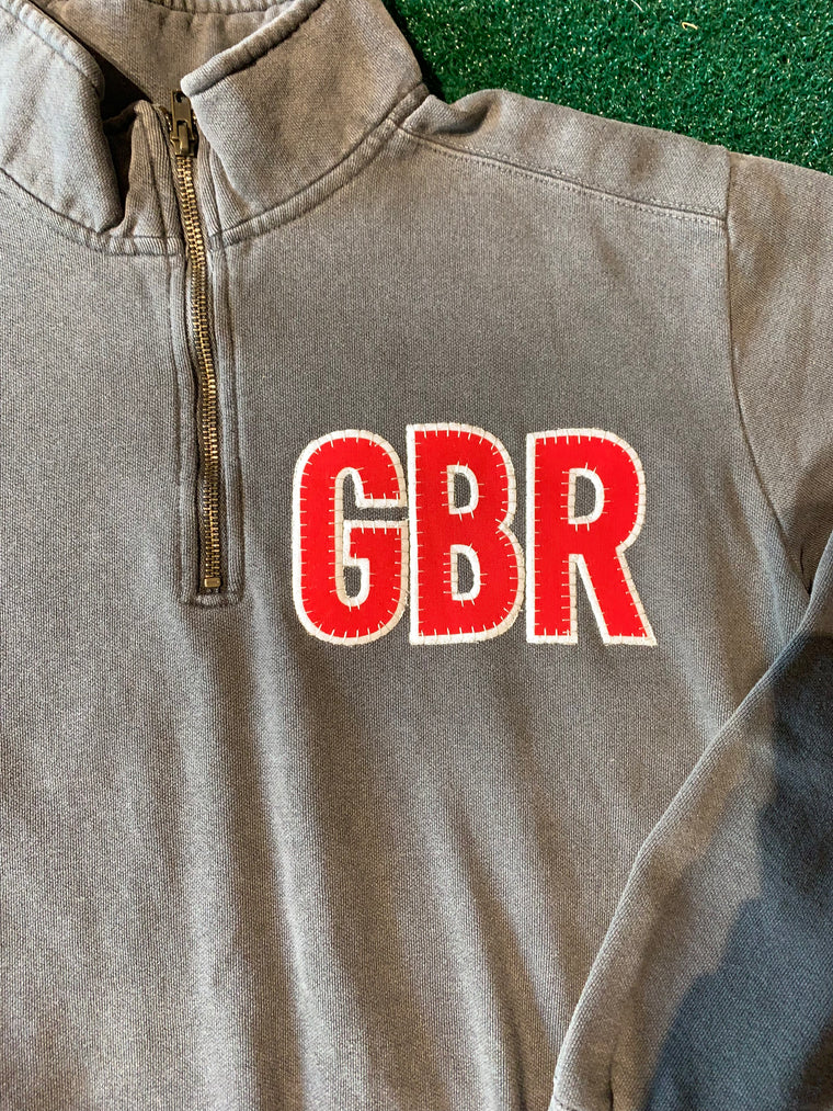 Copy of GBR - CHARCOAL GREY QUARTER ZIP