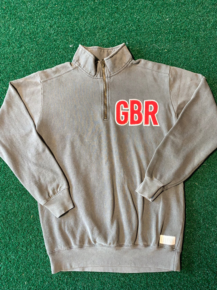 Copy of GBR - CHARCOAL GREY QUARTER ZIP