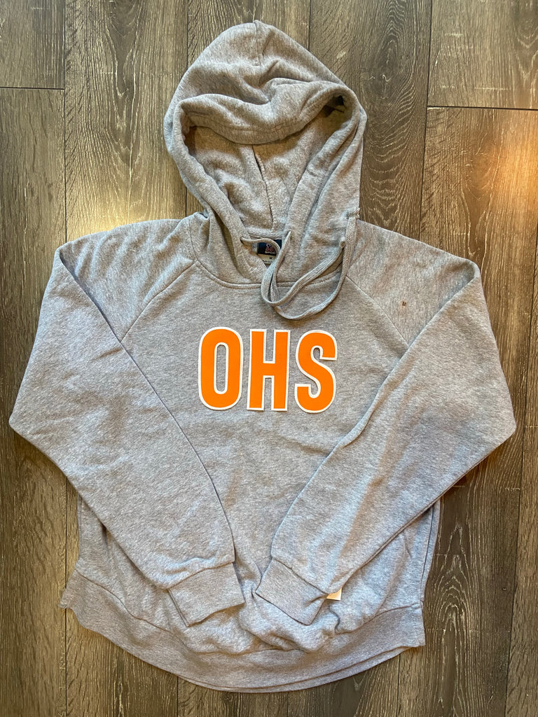 OHS - GREY ANGEL FLEECE HOODIE