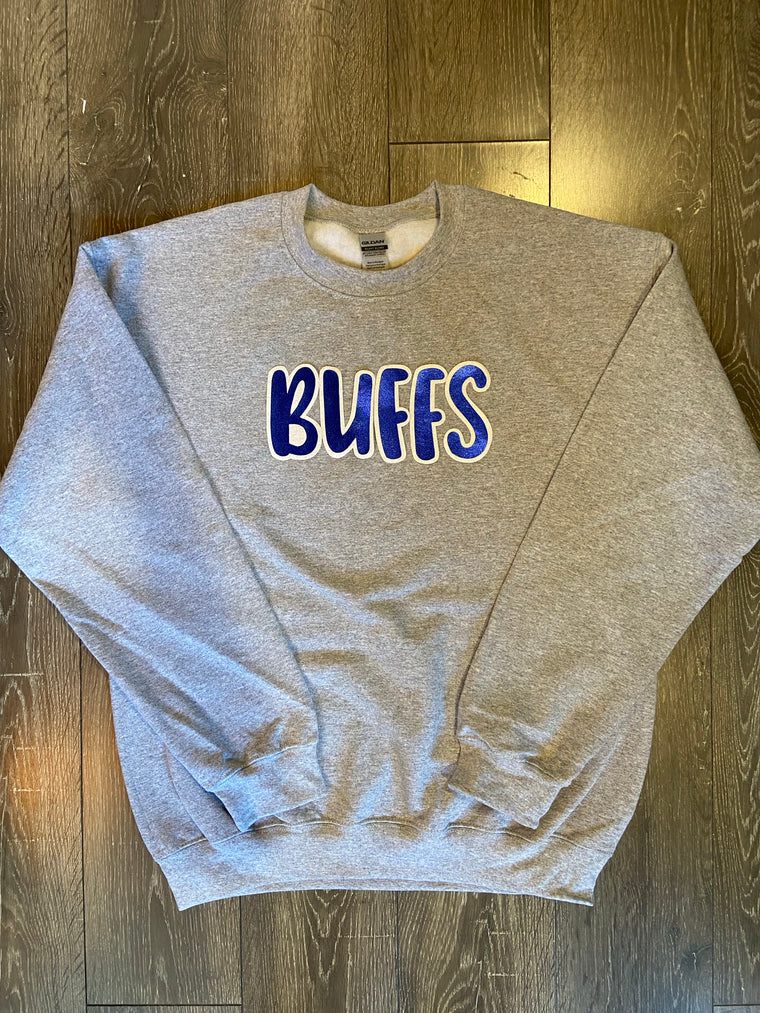 BUFFS - GREY GILDAN CREW (YOUTH + ADULT)