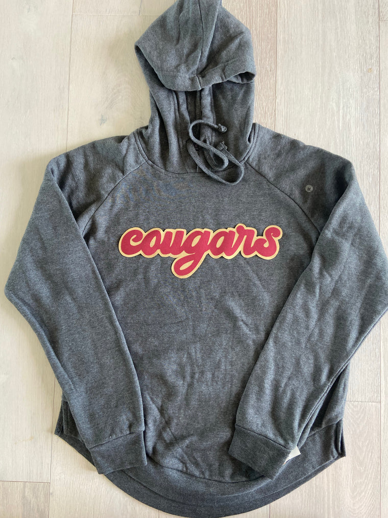 RETRO COUGARS - ANGEL FLEECE HOODIE