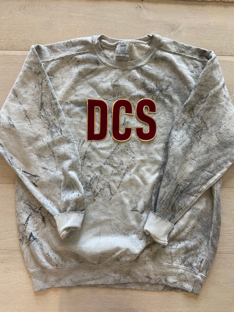 DCS - GREY DYED COMFORT COLORS CREW