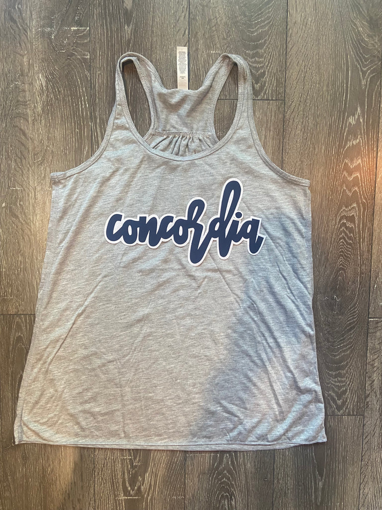 CONCORDIA - GREY RACERBACK TANK