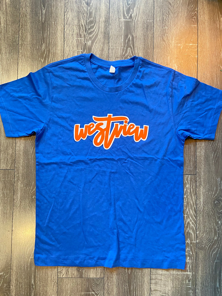 WESTVIEW - BLUE TEE SHIRT